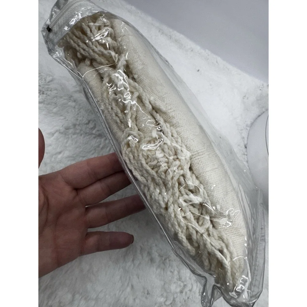 New Vintage Crown Crafts Pillow Sham Wedding Ring Cream Fringe Standard‎ Cottage